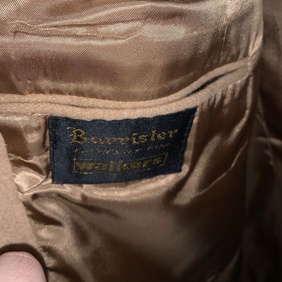 Barrister Walkers Men’s Suit Jacket Size 38R Tan - Picture 2 of 8